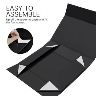 Magnetic Lid Gift Box with Shredded Paper
