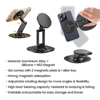 MAGTIX 360-Degree Adjustable Magnetic Phone Stand