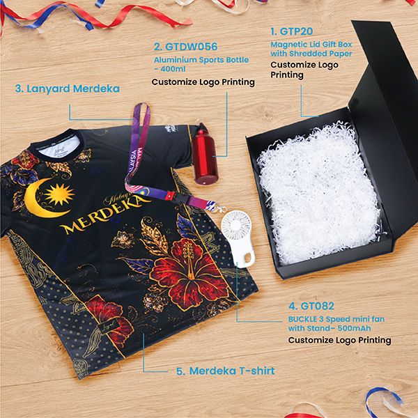 Malaysia Pride 5 in 1 Gift Set