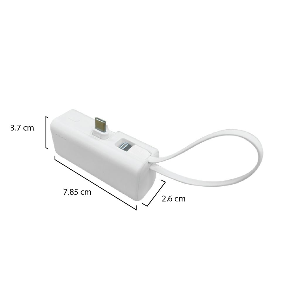 MICO 2-in-1 Mini Fast charging Mini Power bank - 5000mAh