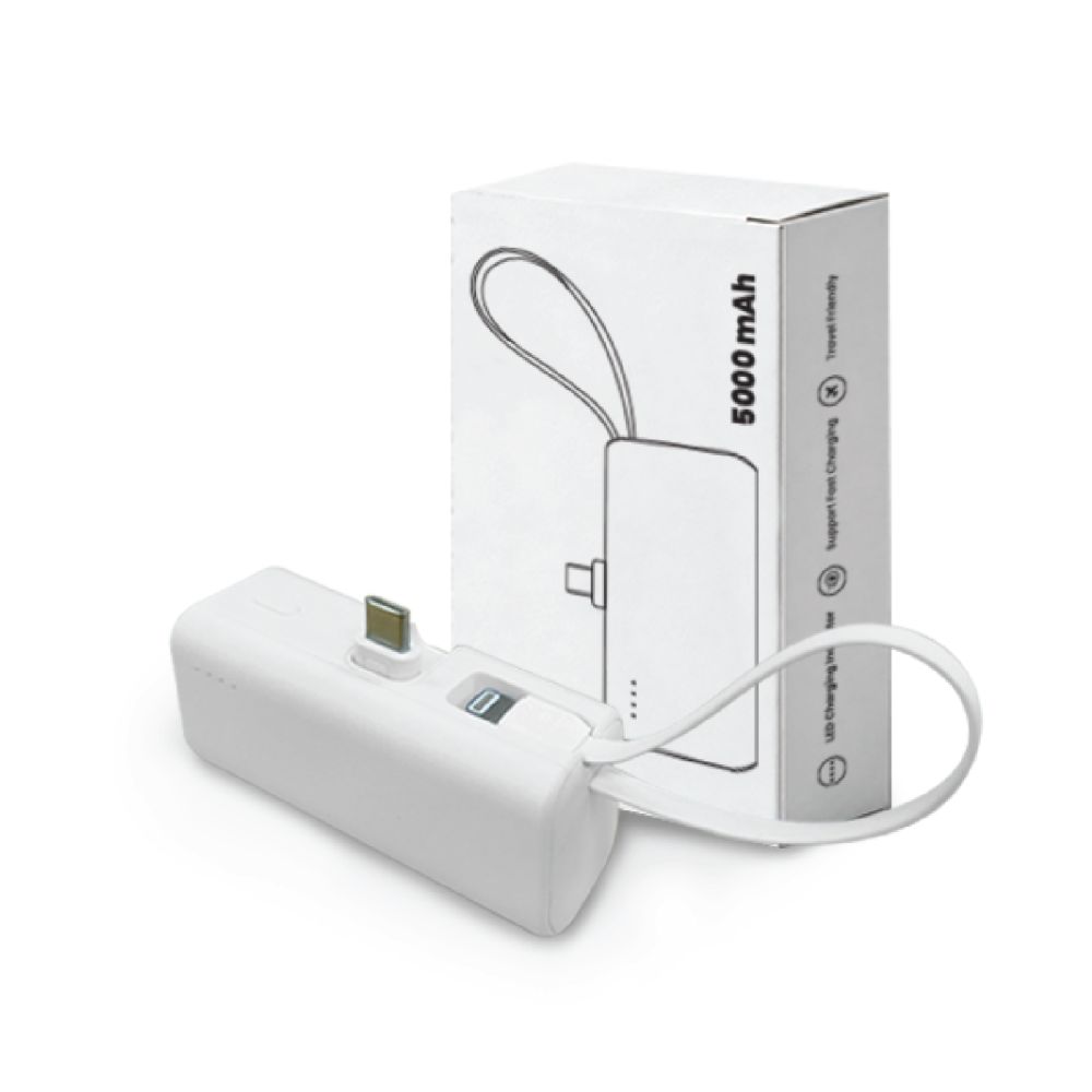 MICO 2-in-1 Mini Fast charging Mini Power bank - 5000mAh