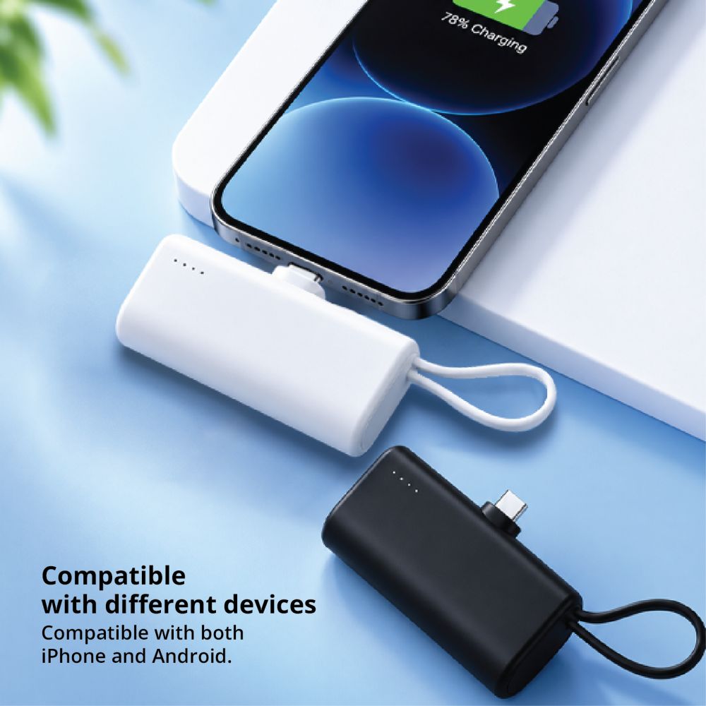 MIKA 2-in-1 Mini Fast Charging Power Bank - 5000mAh