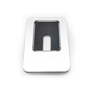 Mini Metal Swivel USB flash drive with HP Strap - 8GB