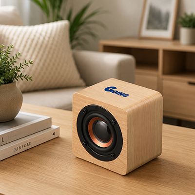 Mini Wooden PURE Sound Bluetooth Speaker - 800mAh Battery