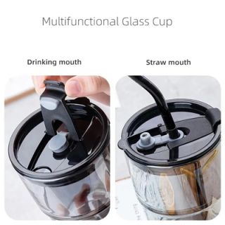 MONTE 3 Premium Color Glass Mug with PU Sleeve - 450ml