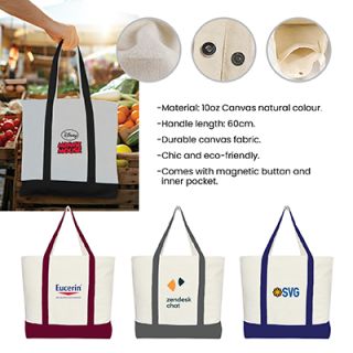 Multipurpose Fashion Tote Bag - 10oz (350x450x90)