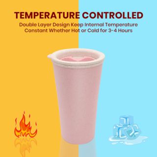Natural Eco-Wheat Tumbler - 400ml