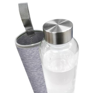 NEO Glass Bottle With Neoprene Pouch - 550ml