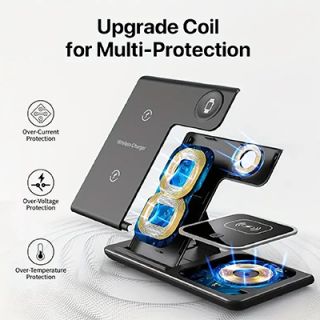 PHANTOM 3 in 1 Wireless Charger Station