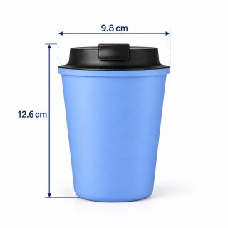 PP Double Wall Mug - 350ml