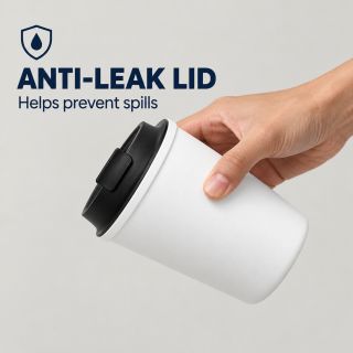 PP Double Wall Mug - 350ml