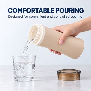 PP Dual Layer Insulated Vacuum Mug - 420ml