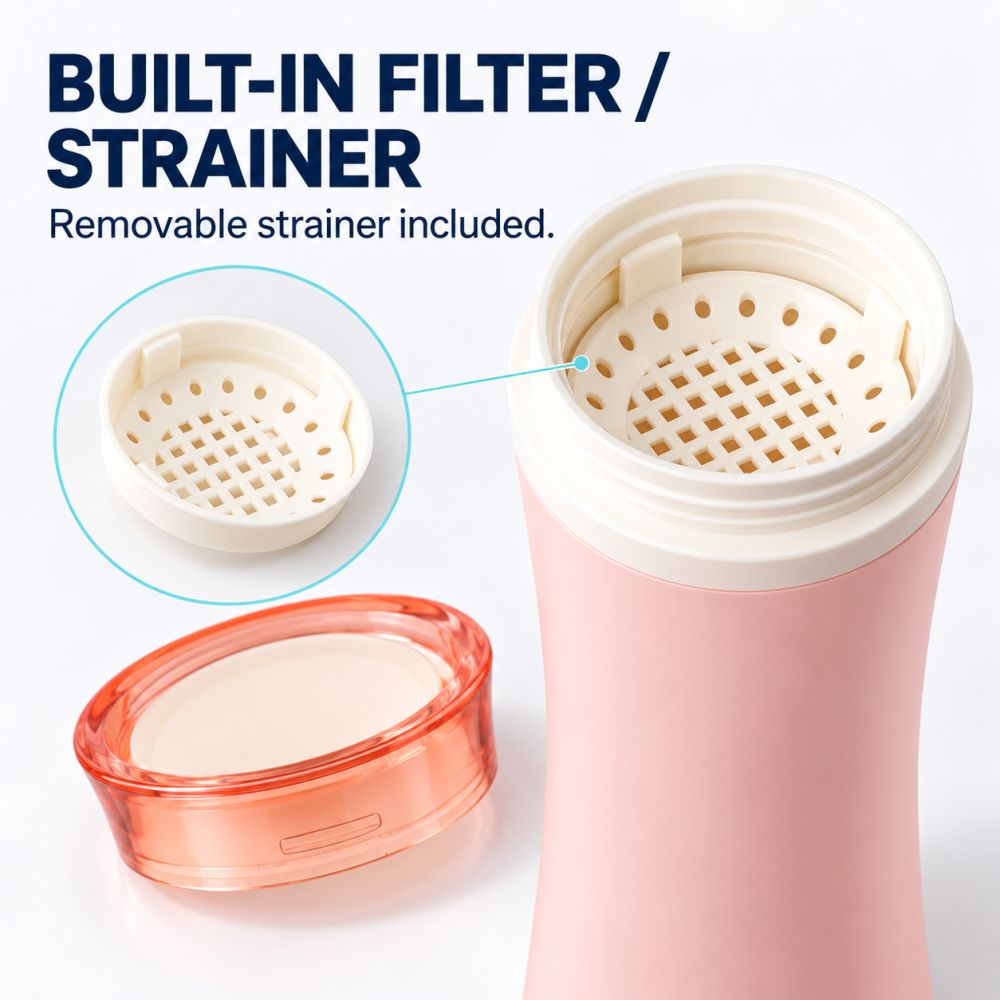 PP Dual Layer Insulated Vacuum Mug - 420ml