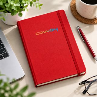 PU Fabric Hard Case A5 Notebook