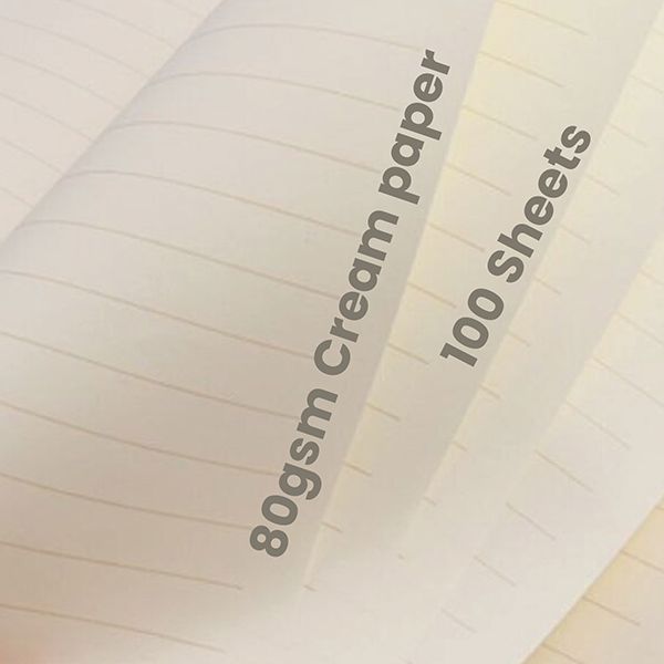 PU Texture A5 Notebook with Pen Loop