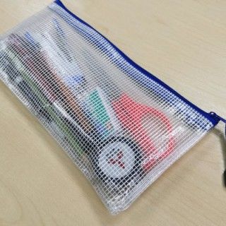 PVC Transparent Netting Pouch - A6 Size