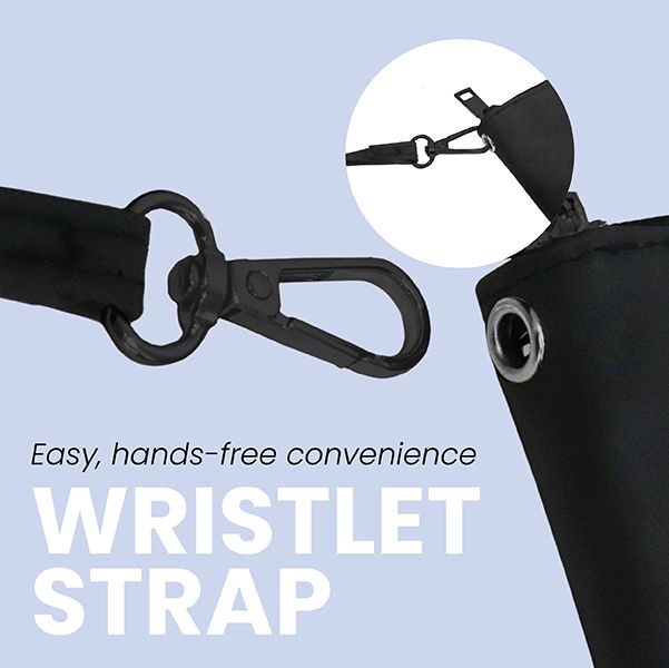 RFID Leather Travel Passport Cards Holder Zippered Strap
