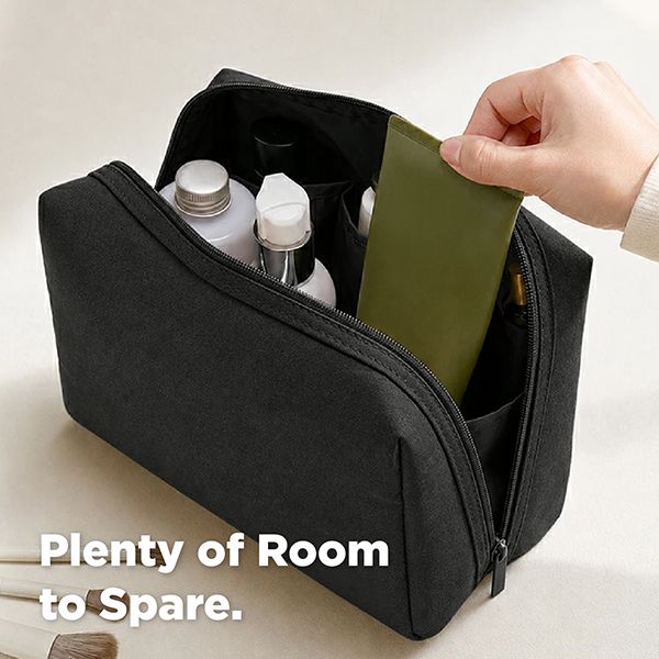 rPET Organizer Tech Toiletry Travel Pouch
