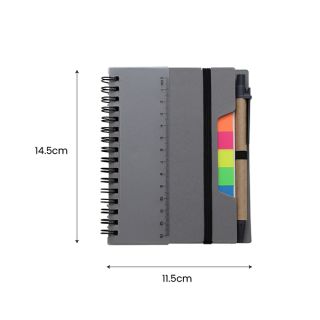 RULER Eco-Notebook Pen with Strap