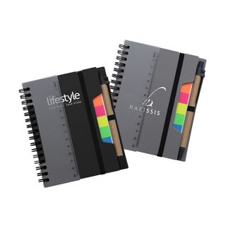 RULER Eco-Notebook Pen with Strap