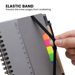 RULER Eco-Notebook Pen with Strap