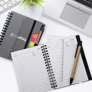 RULER Eco-Notebook Pen with Strap