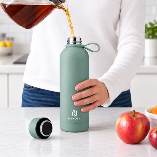 SEEK Thermos Coated Stainless Steel Bottle V2 - 500ml