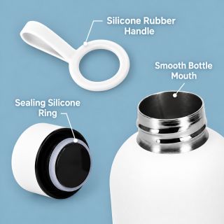 SEEK Thermos Coated Stainless Steel Bottle V2 - 500ml
