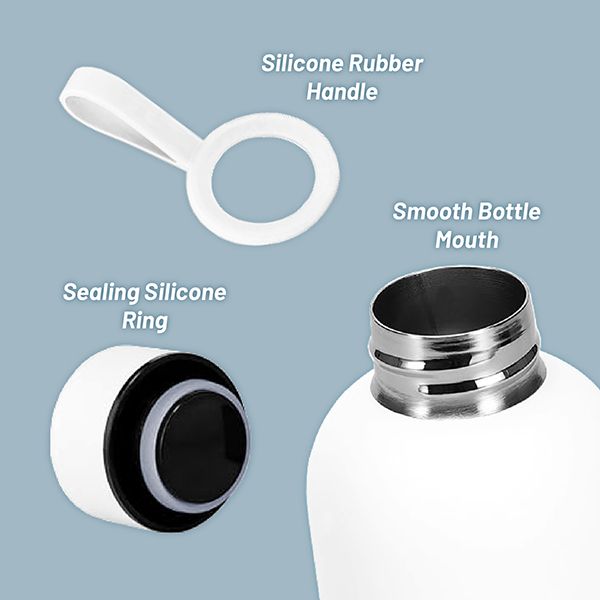 SEEK Thermos Coated Stainless Steel Bottle V2 - 500ml
