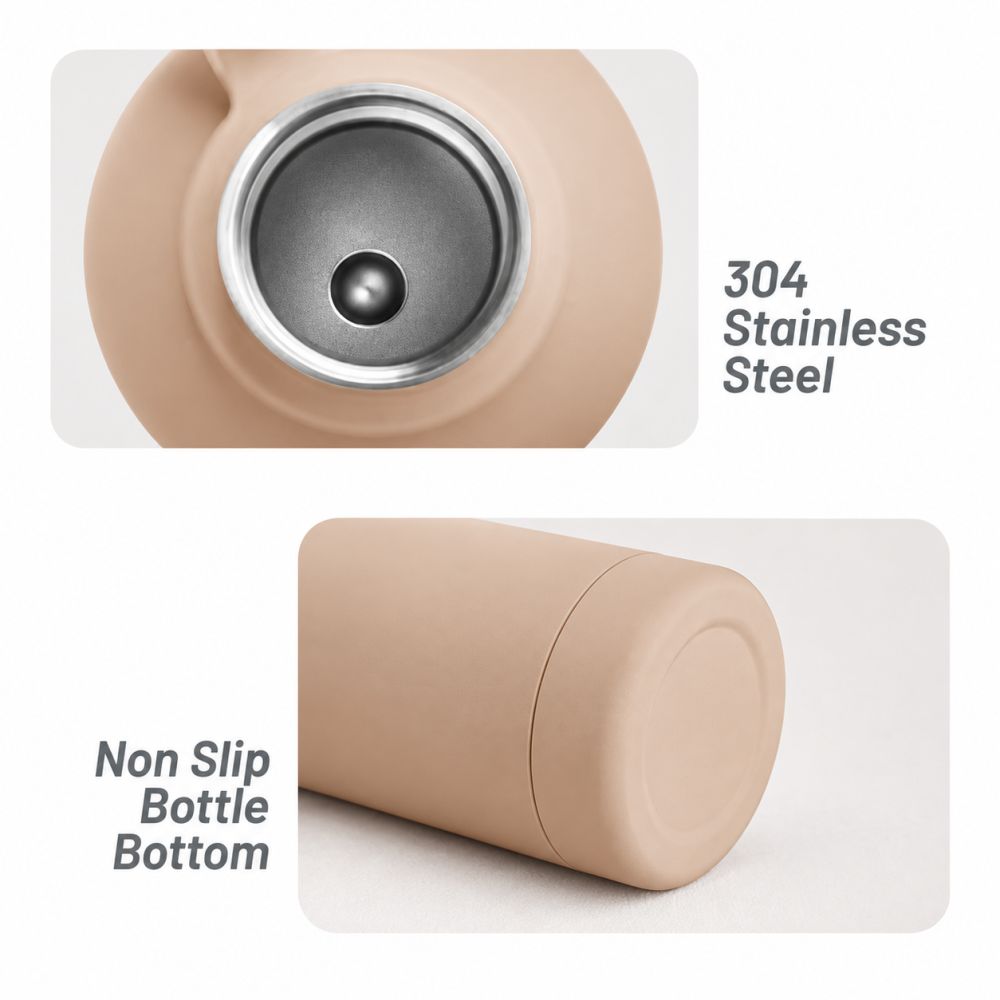 SEEK Thermos Coated Stainless Steel Bottle V2 - 500ml