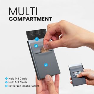SIVA - RFID Block Card Holder with Sleeve