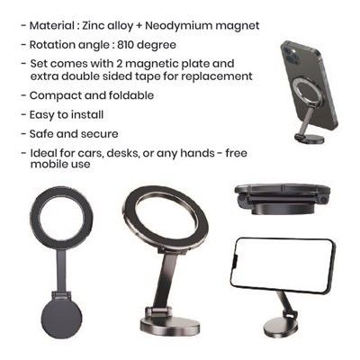 SNAP 810-Degree Magnetic Phone Holder