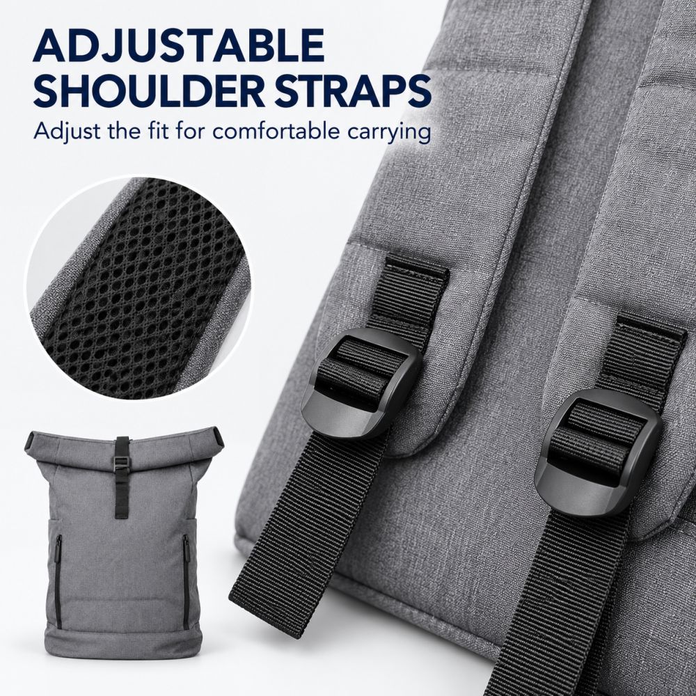 SNAZZY Rolltop Backpack