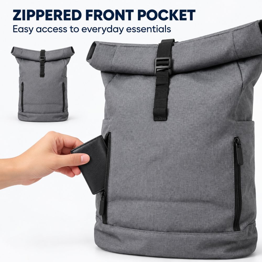 SNAZZY Rolltop Backpack