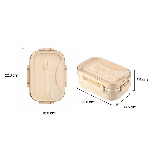 SOUZ bamboo fiber Lunch Box - 1300ml
