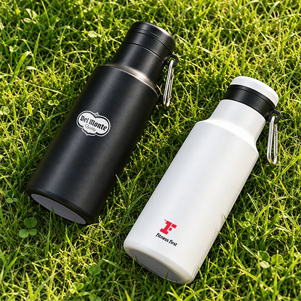 Stainless Steel Bottle With Carabiner - 450ml