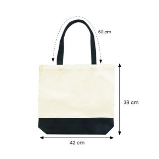 STRIP Tone Natural Canvas Bag - 12oz (380x420x100)