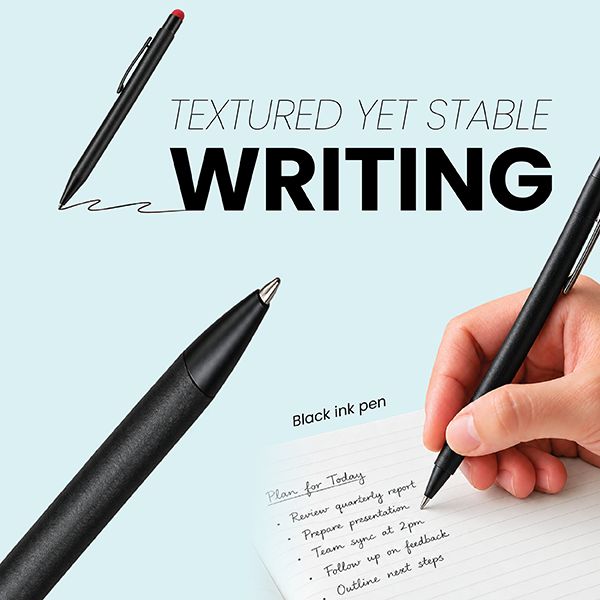 Stylus Press Action Metal Pen