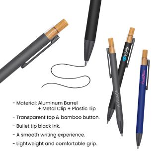 TIPP Press Action Aluminum Ball Pen