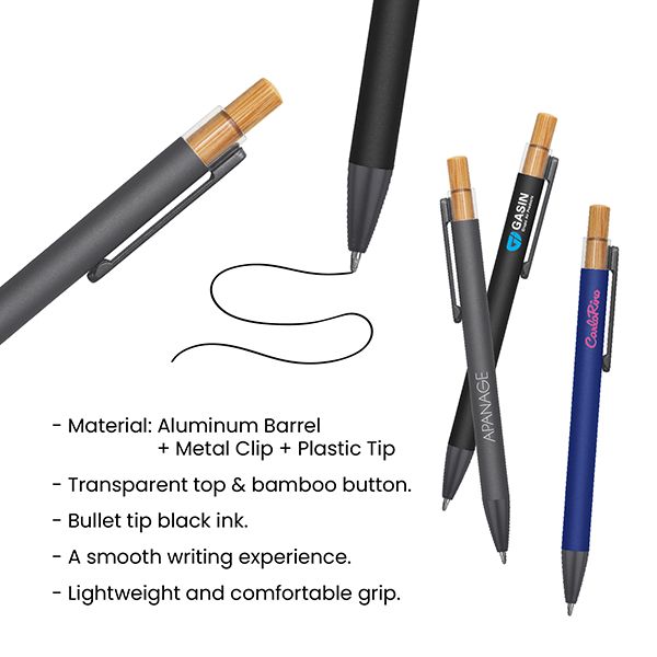 TIPP Press Action Aluminum Ball Pen