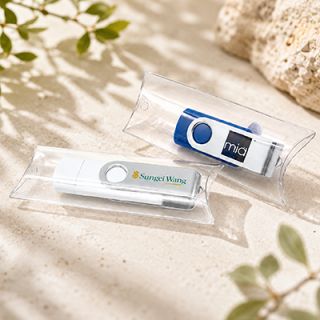 Transparent PP Tube Box for Flash Drive