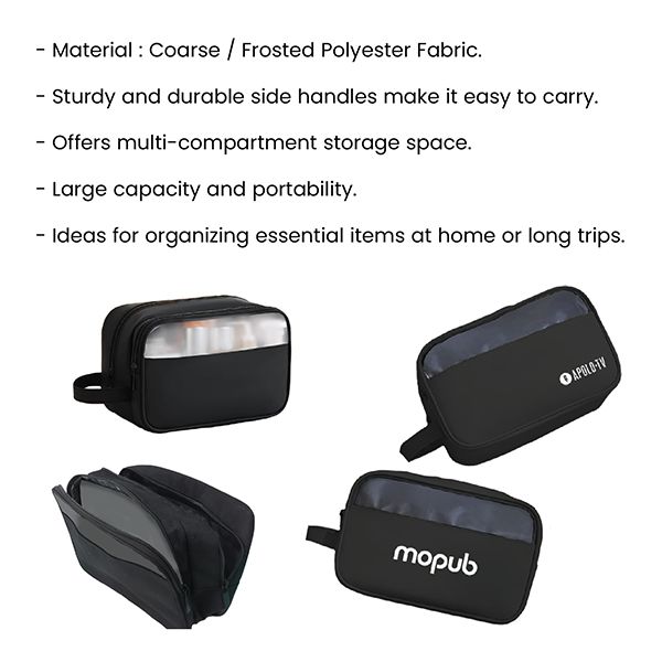 TRAVEL Multipurpose Toiletry Cosmetic Pouch