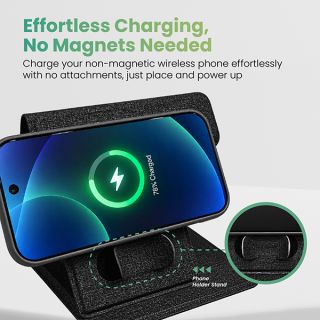 TrioCharge 3-in-1 Wireless Charging Station