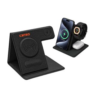 TrioCharge 3-in-1 Wireless Charging Station