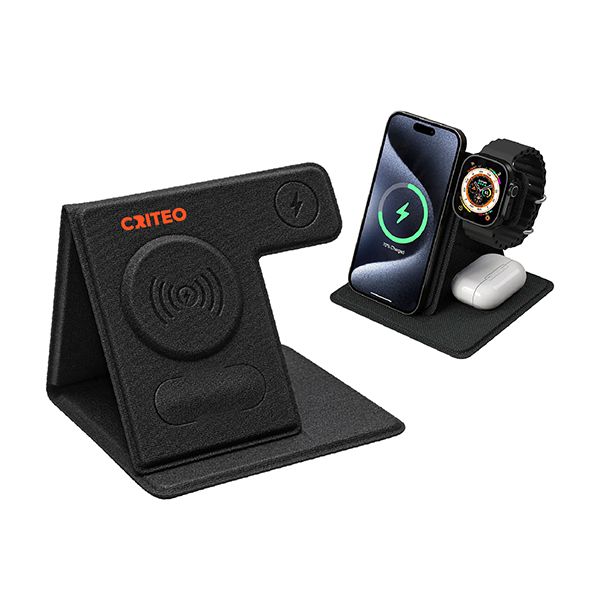 TrioCharge 3-in-1 Wireless Charging Station