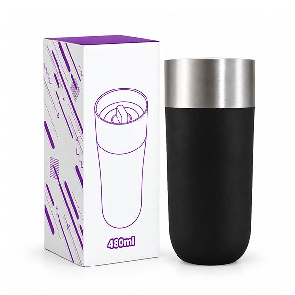 TWIST Insulated Stainless Steel Thermos Mug - 480ml