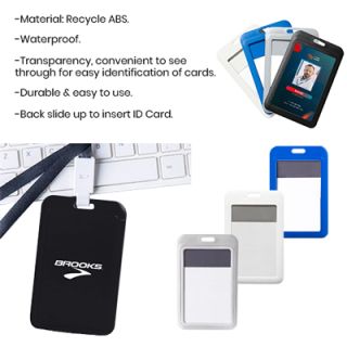 UHOO Slim ID Tag Holder