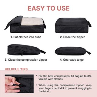 ULTRA Compressible Travel Organiser - L Size
