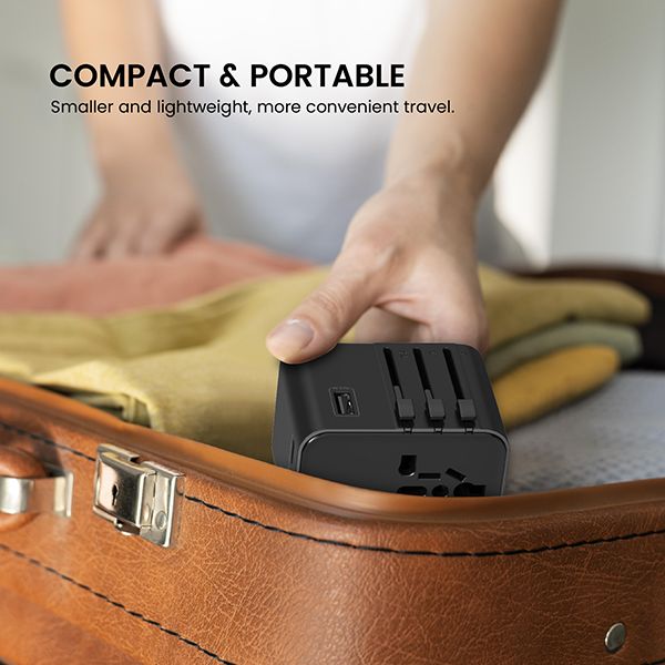 ULTRALINK Travel Adapter 2 USB + 2 Type C Charger