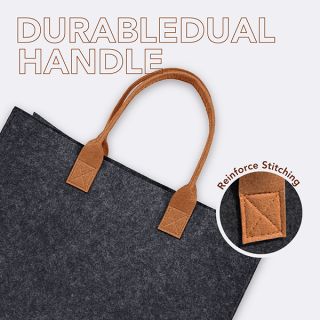 URBAN Felt 2 Tone Tote Bag - L